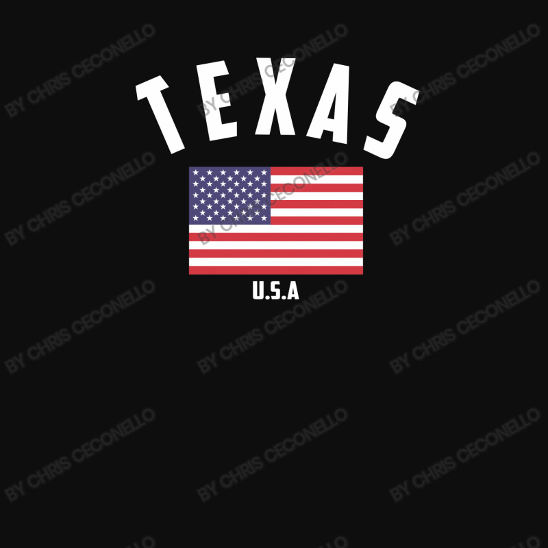 Texas Crop Top by Chris Ceconello | Artistshot