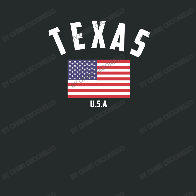 Texas Women's Triblend Scoop T-shirt by Chris Ceconello | Artistshot