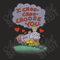 The Simpsons I Choo Choo Choose You Valentine's Da Ladies Fitted T-shirt | Artistshot