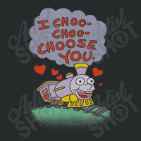 The Simpsons I Choo Choo Choose You Valentine's Da Women's Triblend Scoop T-shirt | Artistshot