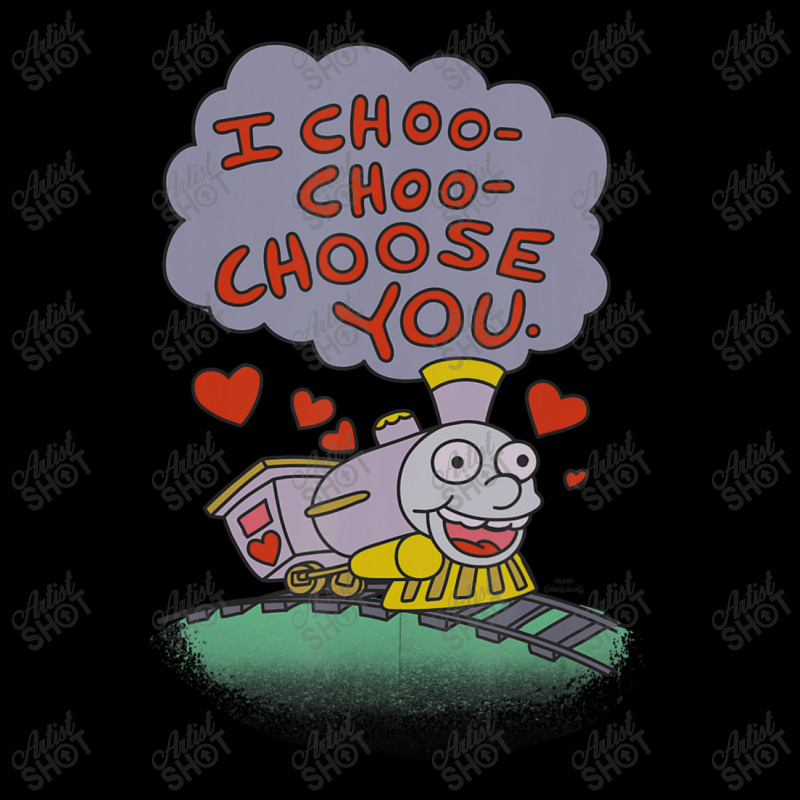 The Simpsons I Choo Choo Choose You Valentine's Da Cropped Hoodie by longdanouj | Artistshot