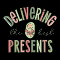 Delivering The Best Presents L And D Christmas Mid Women's V-neck T-shirt | Artistshot