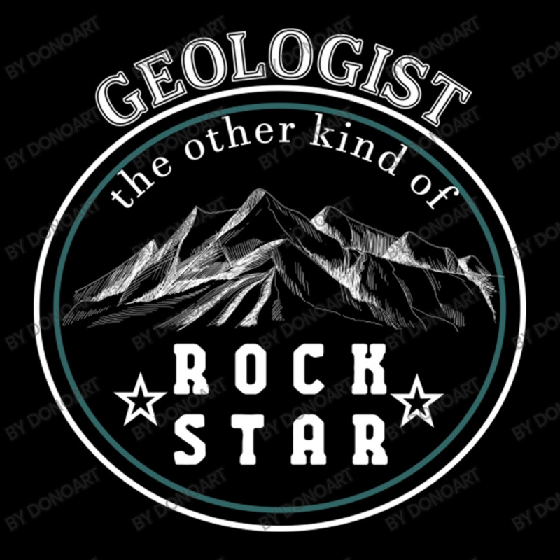 Geologist The Other Kind Of Rock Star Cropped Hoodie by DonoArt | Artistshot