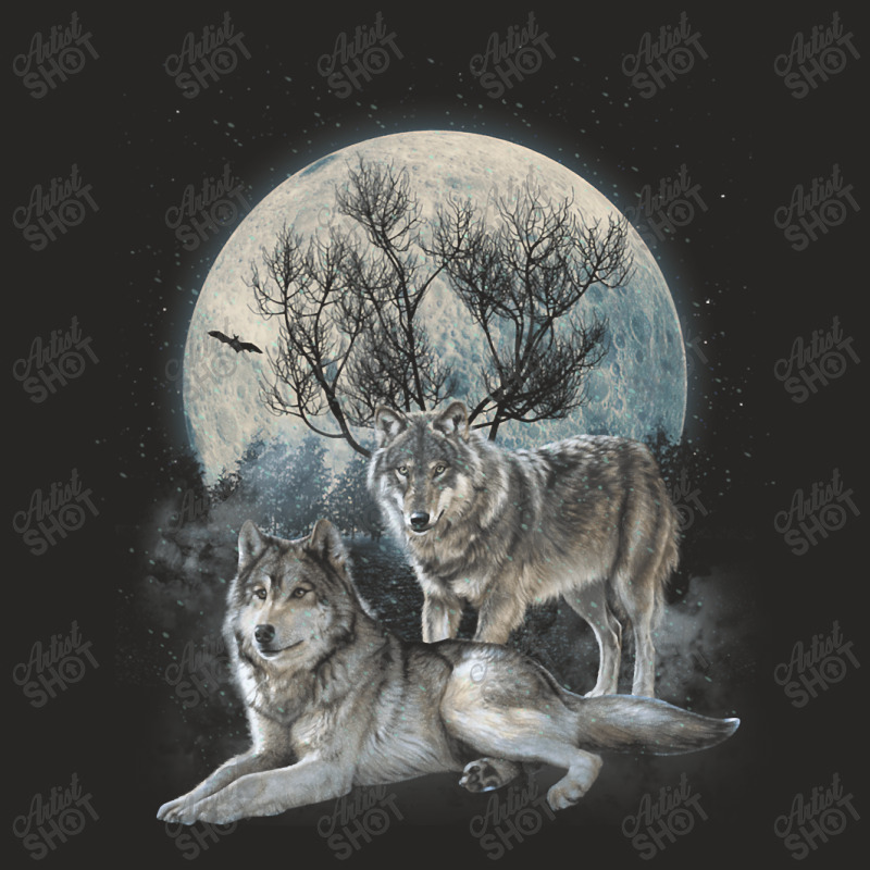 The Mountain Wolf Native American Wolf Lover Ladies Fitted T-Shirt by home12 | Artistshot