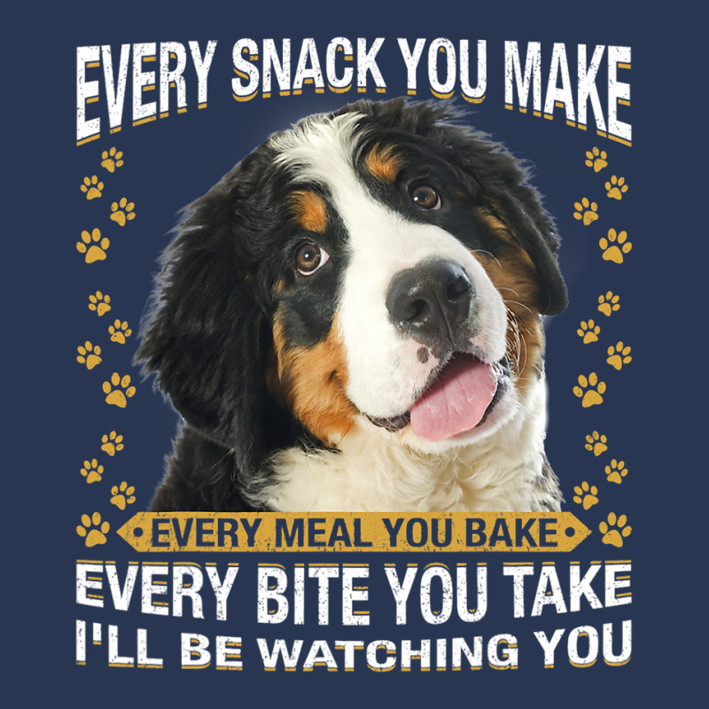 Every Snack You Make Funny Bernese Mountain Dog Mo Men Denim Jacket by kerrmanthez | Artistshot