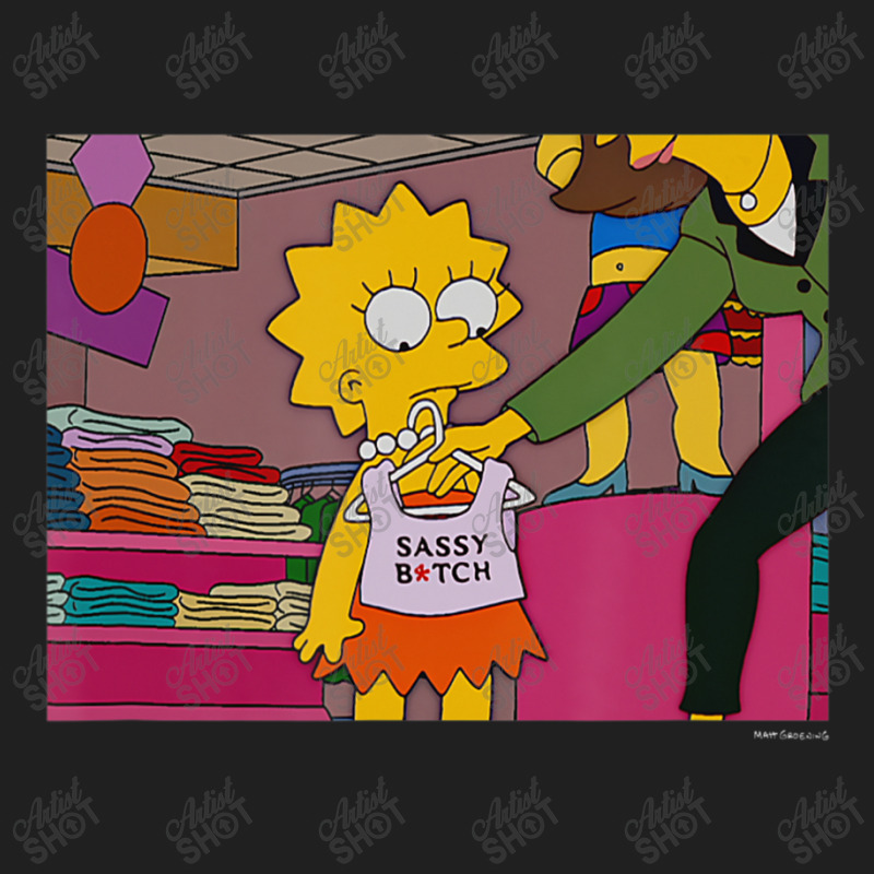 The Simpsons Lisa Sassy V1 Ladies Polo Shirt by longdanouj | Artistshot