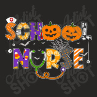 School Nurse Halloween Costume Registered Nurse Li Ladies Fitted T-shirt | Artistshot