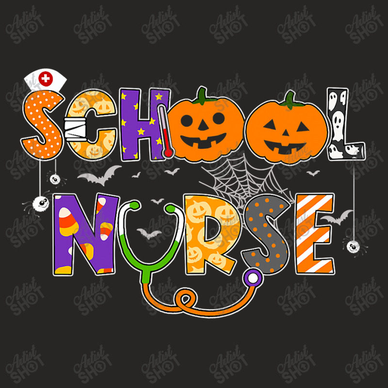 School Nurse Halloween Costume Registered Nurse Li Ladies Fitted T-shirt | Artistshot