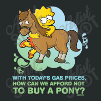 The Simpsons Lisa Simpson Buy A Pony Retro Women's Triblend Scoop T-shirt | Artistshot