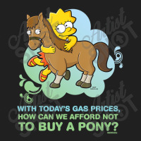 The Simpsons Lisa Simpson Buy A Pony Retro Ladies Polo Shirt | Artistshot