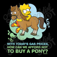 The Simpsons Lisa Simpson Buy A Pony Retro Cropped Sweater | Artistshot