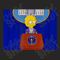 The Simpsons Lisa Simpson President Ladies Fitted T-shirt | Artistshot