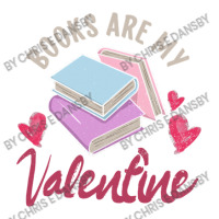 Books Are My Valentine Valentines Day Librarian Bo Maternity Scoop Neck T-shirt | Artistshot