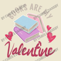 Books Are My Valentine Valentines Day Librarian Bo Cropped Hoodie | Artistshot