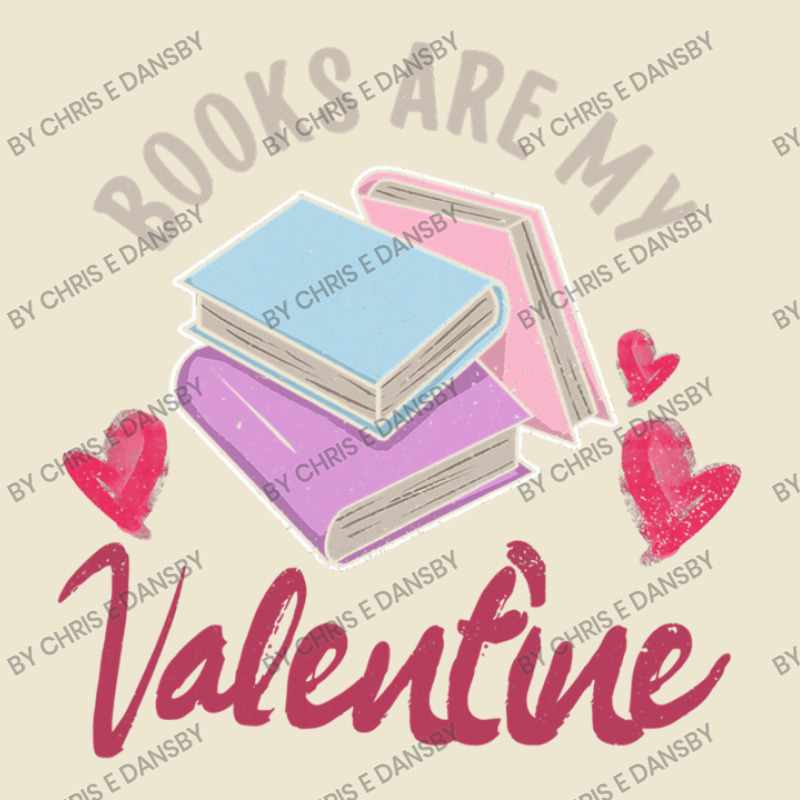 Books Are My Valentine Valentines Day Librarian Bo Cropped Hoodie by Chris E Dansby | Artistshot