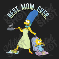 The Simpsons Mother's Day Marge Best Mom Ever Ladies Polo Shirt | Artistshot