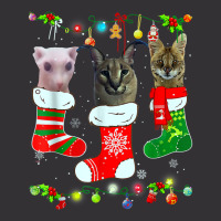 Christmas Floppa Sogga Serval Bingus Cat Meme T Sh Vintage Hoodie And Short Set | Artistshot