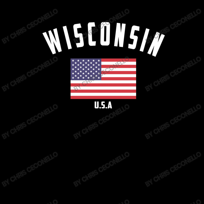 Wisconsin V-Neck Tee by Chris Ceconello | Artistshot