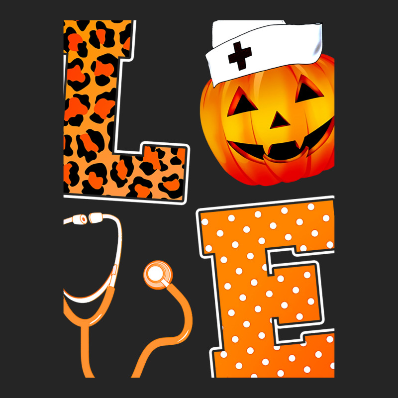 Leopard Love Halloween Pumpkin Fall Nurse Doctor G Unisex Hoodie | Artistshot