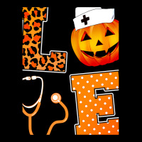 Leopard Love Halloween Pumpkin Fall Nurse Doctor G Men's 3/4 Sleeve Pajama Set | Artistshot