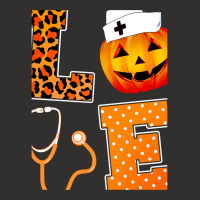 Leopard Love Halloween Pumpkin Fall Nurse Doctor G Champion Hoodie | Artistshot