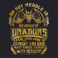 Do Not Meddle In The Affairs Of Dragons Funny Drag Unisex Sherpa-lined Denim Jacket | Artistshot