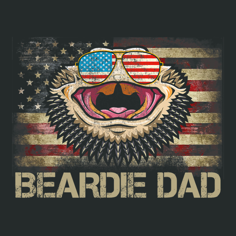 Mens Sunglasses Beardie Dad Flag American Bearded  Women's Triblend Scoop T-shirt by whoretacarpal | Artistshot