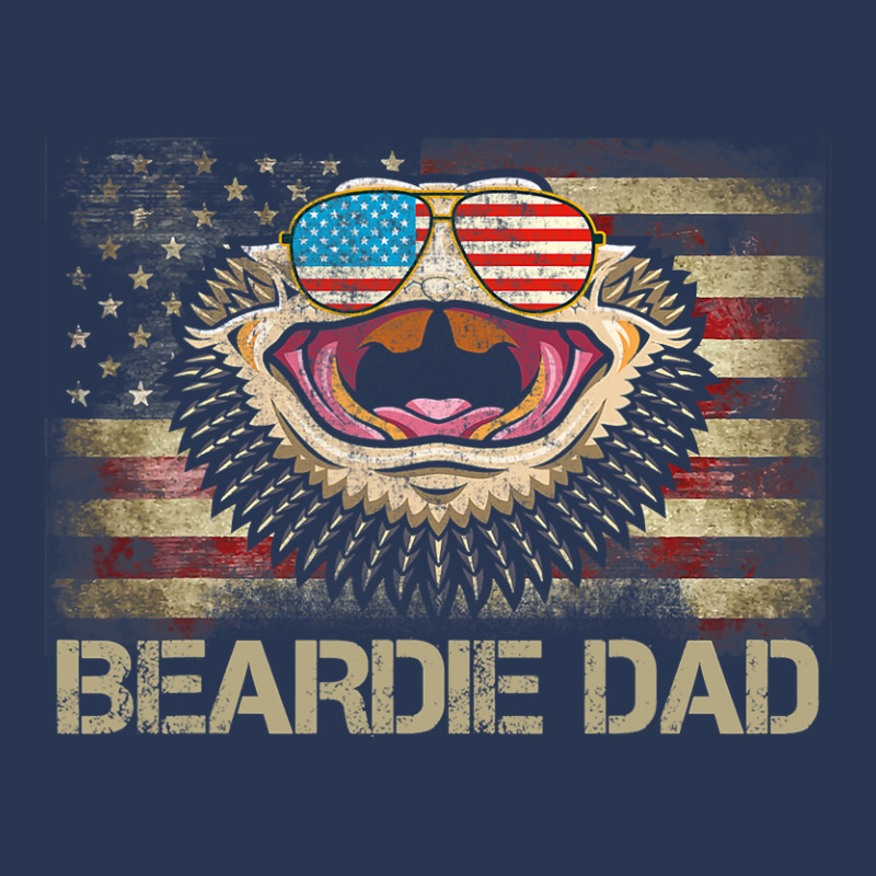 Mens Sunglasses Beardie Dad Flag American Bearded  Ladies Denim Jacket by whoretacarpal | Artistshot