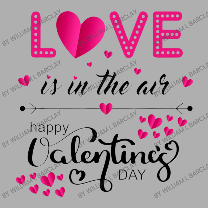 Love Is In The Air Happy Valentines Day Ladies Fitted T-shirt | Artistshot