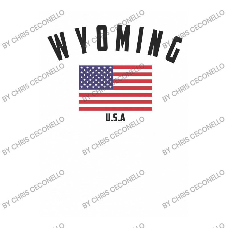 Wyoming Women's V-Neck T-Shirt by Chris Ceconello | Artistshot