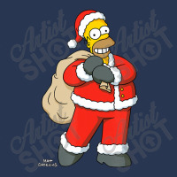 The Simpsons Santa Homer Holiday Men Denim Jacket | Artistshot