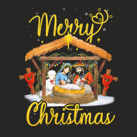 Merry Christmas Nativity North Stars Baby Birthday Ladies Fitted T-shirt | Artistshot