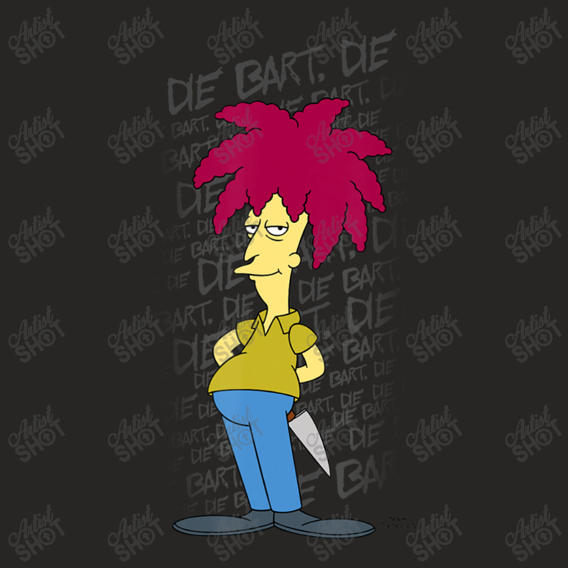 The Simpsons Sideshow Bob Die Bart Die V2 Ladies Fitted T-Shirt by longdanouj | Artistshot