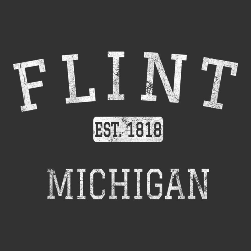 Flint Michigan Mi Vintage T Shirt Baby Bodysuit | Artistshot