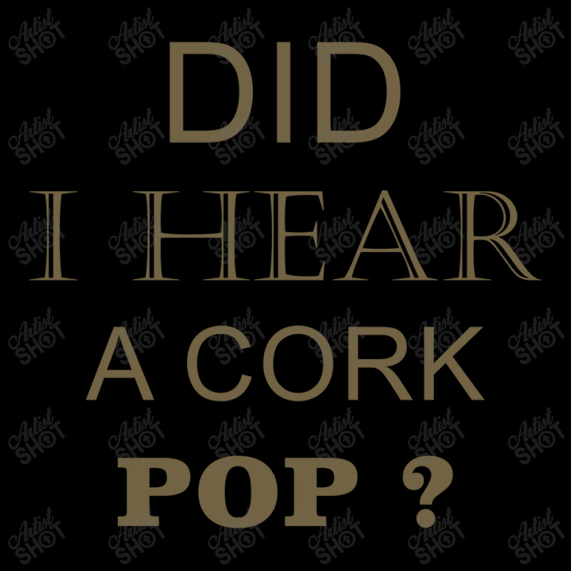 Did I Hear A Cork Pop 17 Fleece Short | Artistshot