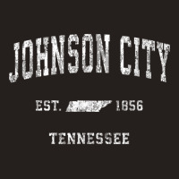 Johnson City Tennessee Tn Vintage Athletic Sports Tank Top | Artistshot