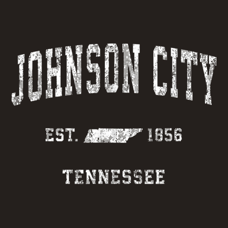 Johnson City Tennessee Tn Vintage Athletic Sports Tank Top by galloywa | Artistshot