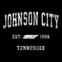 Johnson City Tennessee Tn Vintage Athletic Sports Zipper Hoodie | Artistshot