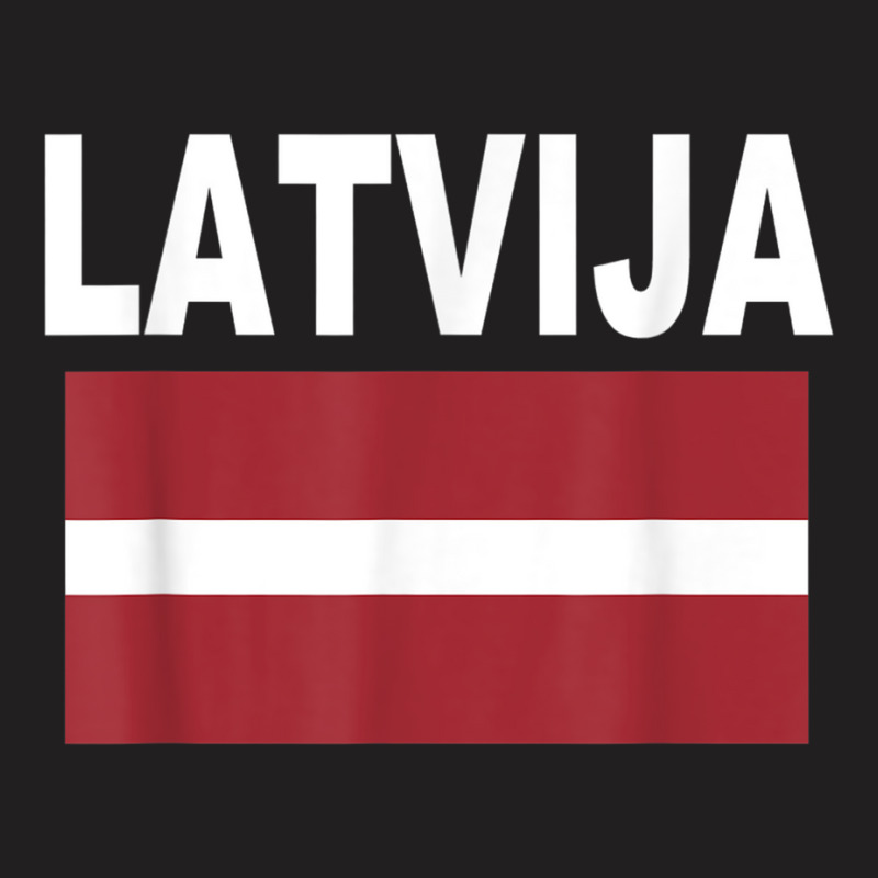 Latvija Flag T Shirt Cool Latvian Latvia Flags Gif T-shirt | Artistshot