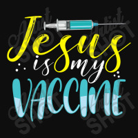 Jesus Is My Vaccine Christian Faith Anti Vax Vaxxe Crop Top | Artistshot