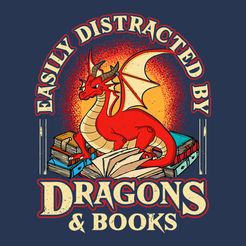 Easily Distracted By Dragons & Books Nerd Dragon L Ladies Denim Jacket by whoretacarpal | Artistshot