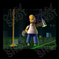 The Simpsons Treehouse Of Horror 3d Homer V-2 Cropped Hoodie | Artistshot