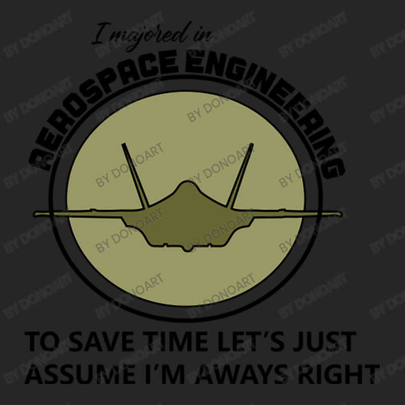 I Majored In Aerospace Engineering To Save Time Le Ladies Fitted T-Shirt by DonoArt | Artistshot