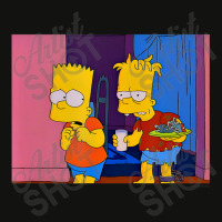 The Simpsons Treehouse Of Horror Bad Double Bart Scorecard Crop Tee | Artistshot