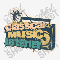 Radio Listening To Classical Music Baby Bibs | Artistshot