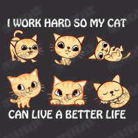 I Work Hard So My Cat Can Live A Better Life Vintage Short | Artistshot