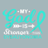 My God Is Stronger Than Dysautonomia Awareness War Unisex Sherpa-lined Denim Jacket | Artistshot