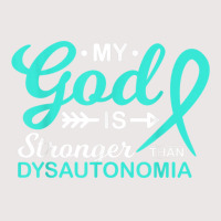 My God Is Stronger Than Dysautonomia Awareness War Pocket T-shirt | Artistshot