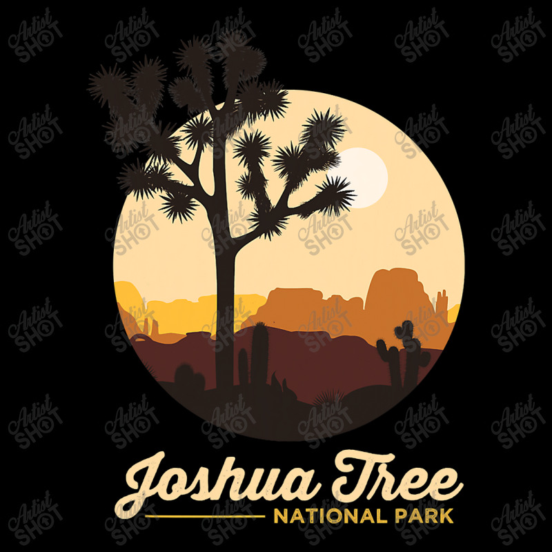 Joshua Tree Retro California Joshua Tree National  Adjustable Cap | Artistshot