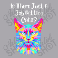 Is There Just A Job Petting Cats Colorful Cat Youth 3/4 Sleeve | Artistshot